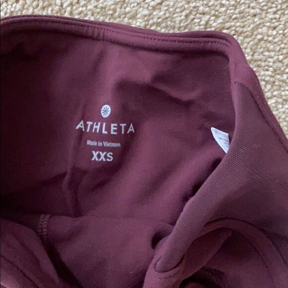 Athleta XXS Red legging.  - Picture 3 of 3
